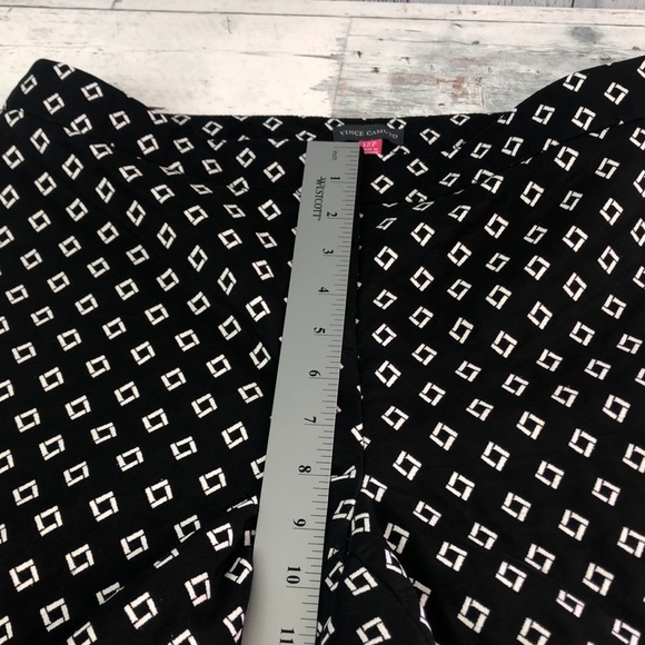 Vince Camuto Diamond Pattern Petite Ankle Pants 12P - Picture 7 of 10
